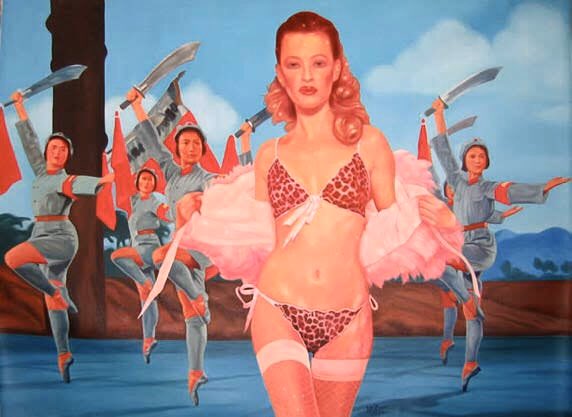 Last week +Between Two Worlds+ curated by Catherine Croll at Newcastle Art Gallery - Featuring work by 44 Australian artists with Chinese Heritage + must close Sun 16 Feb 5pm - Image: Untitled by Guo Jian