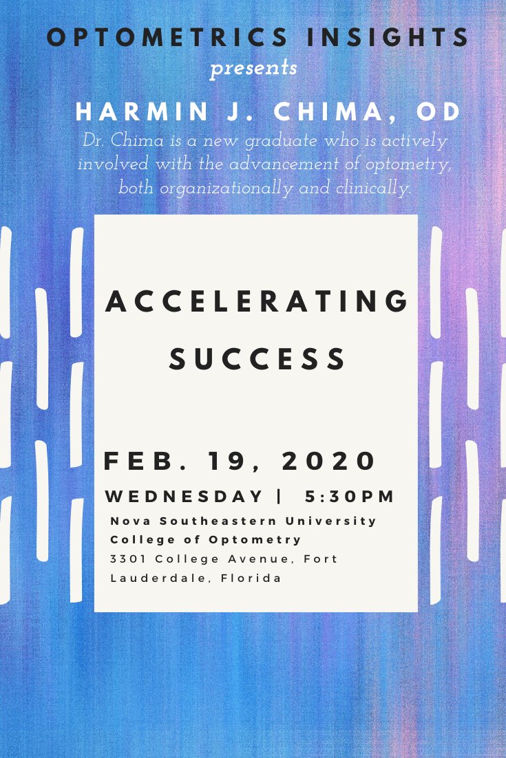 davekading's tweet image. LISTEN to DR. Harmin Chima LIVE! 

Feb. 19, 2020 | WEDNESDAY |  5:30PM
Nova Southeastern University
3301 College Avenue, Fort Lauderdale, Florida

PLEASE SHARE or TAG your friend

#optometricinsights #nsuoptometry