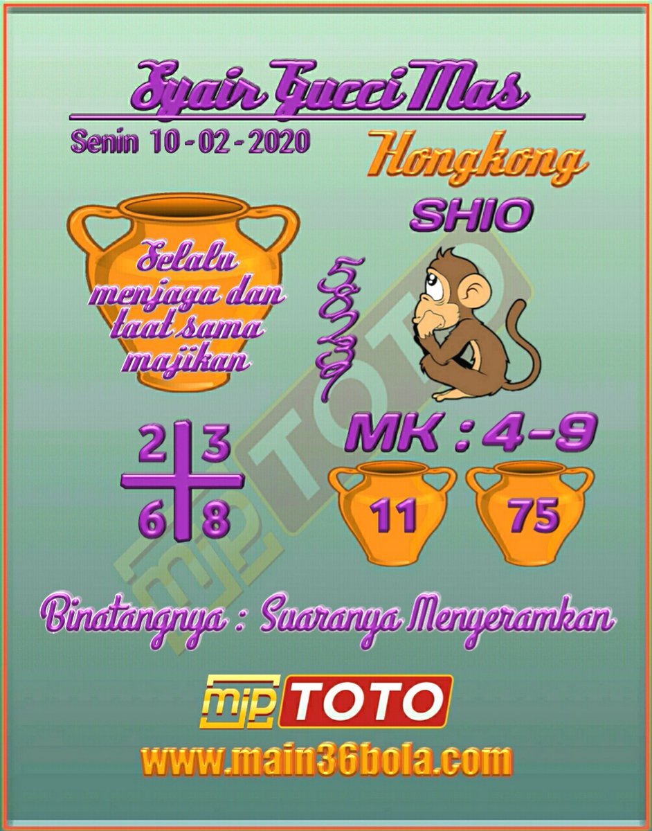 hernisan2's tweet photo. Syair Hongkong malam ini 
#mastertogel #togeljitu4d #togelhongkong #togeljitu #togelonline #prediksitogel #togeterpercaya #togelsidney #prediksidney #prediksihongkong #agentogel #togeljitu4d #togelhongkong #togelonline #jitutogel #angkajitu #mjptoto #mjptogel https://t.co/JFRdDiKf1a