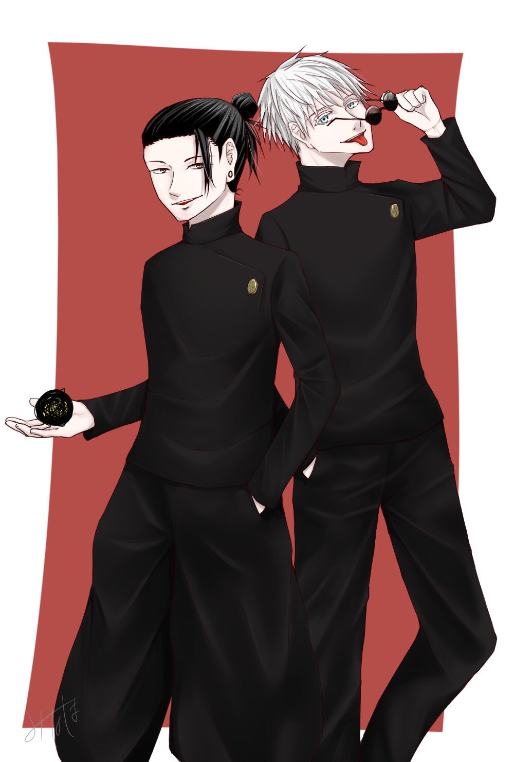 みなほ 五条悟 夏油傑 最強コンビ T Co 8tfy3nvlbq Twitter