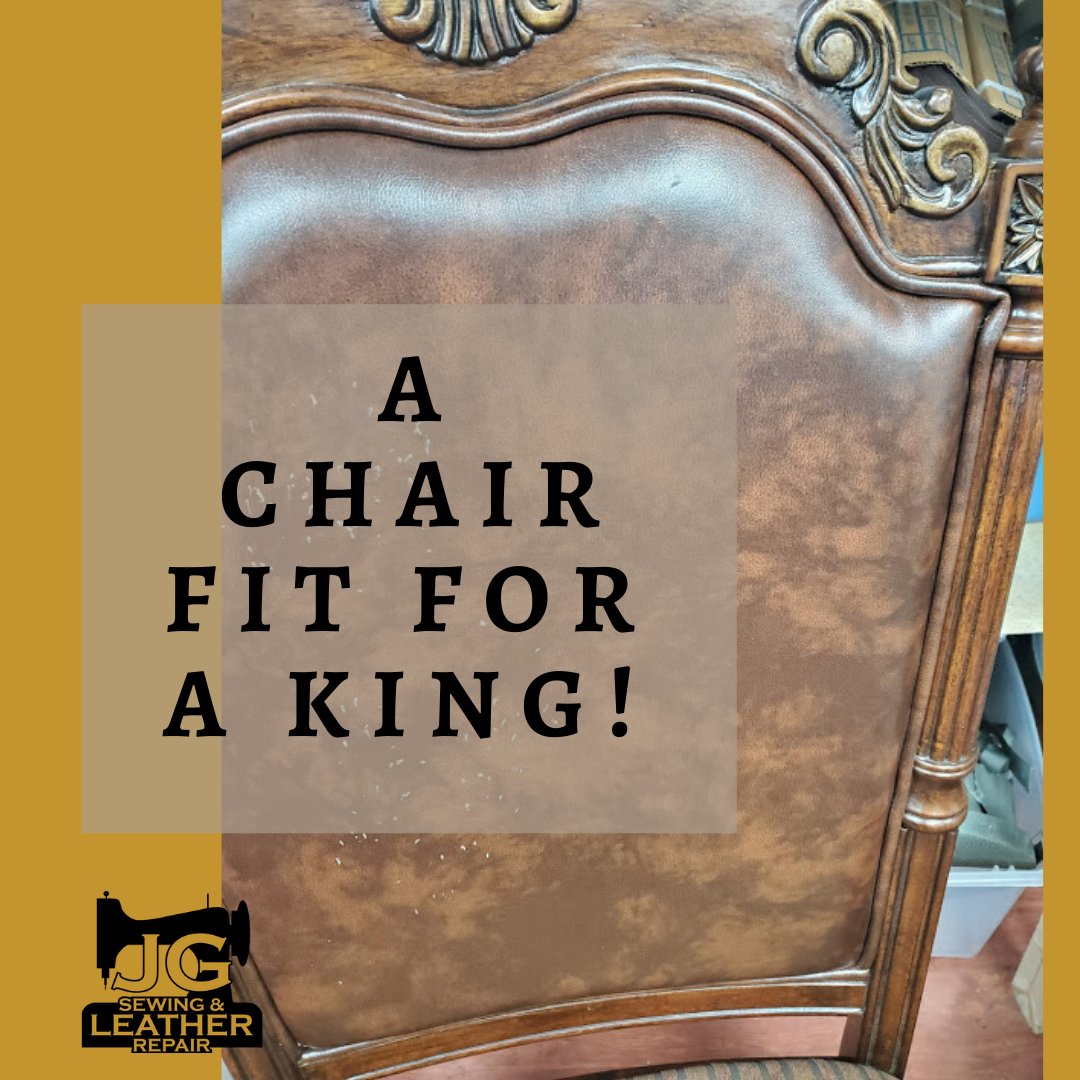 Is your furniture torn, scratched & coming apart? 

We can stitch and shine up light upholstery projects, and let you and your furniture live your best life! 😉

#liveyourbestlife #upholsteryrepair #chairrepair #leatherrepair