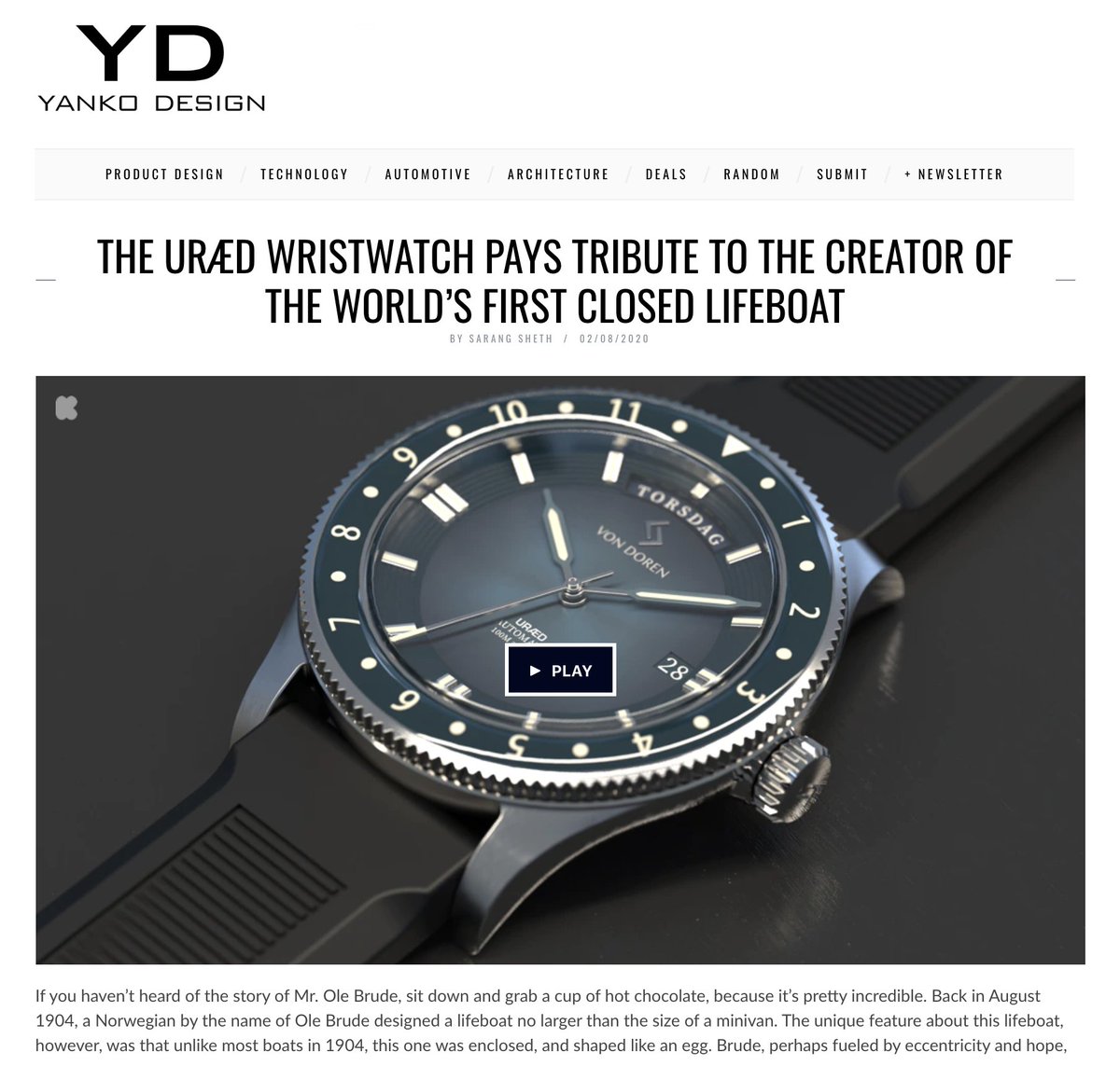 Great review: yankodesign.com/2020/02/08/the…