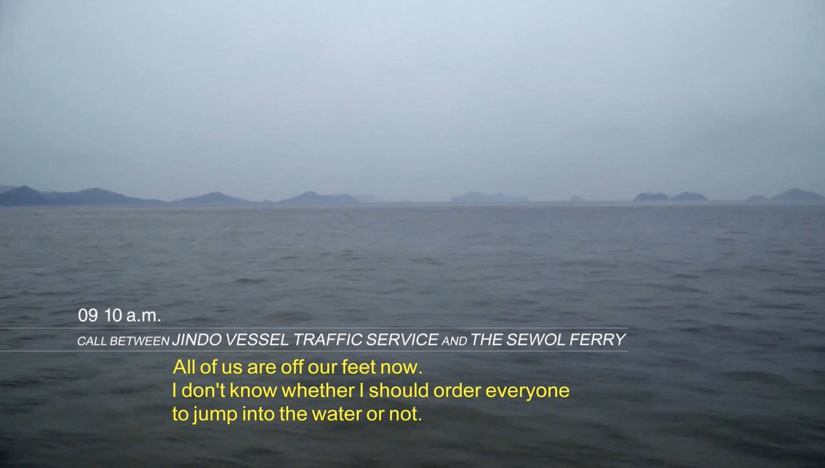 crystalarnette's tweet photo. As a doc director, I was so struck by how gorgeous the film is, even using recovered footage. For many of us, we knew of the disaster in an abstract sense, and this film makes it personal from the first frames. #부재의기억 #InTheAbsence #Oscars2020 https://t.co/MSQSbo0HPK