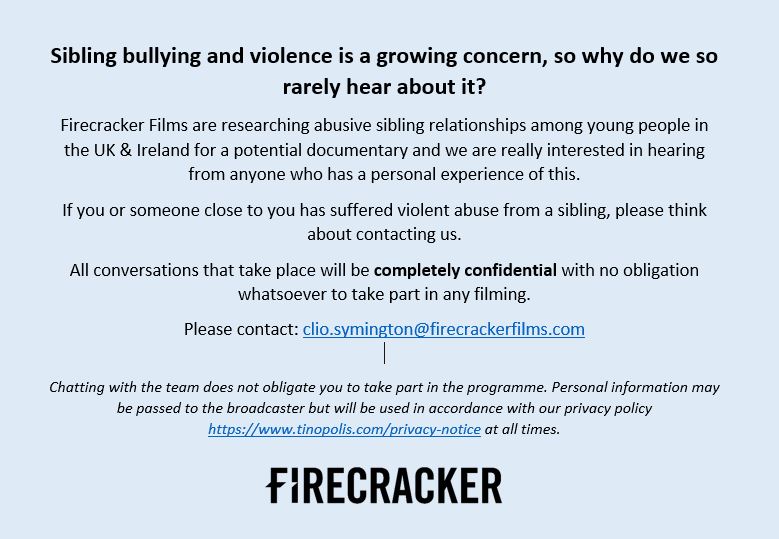 ClioTv's tweet photo. @NSPCC Please retweet, we're trying to shed light on the hugely prevalent but under-reported issue of sibling violence in young people #DomesticViolence #siblingabuse #NSPCC https://t.co/OISatp69Gq