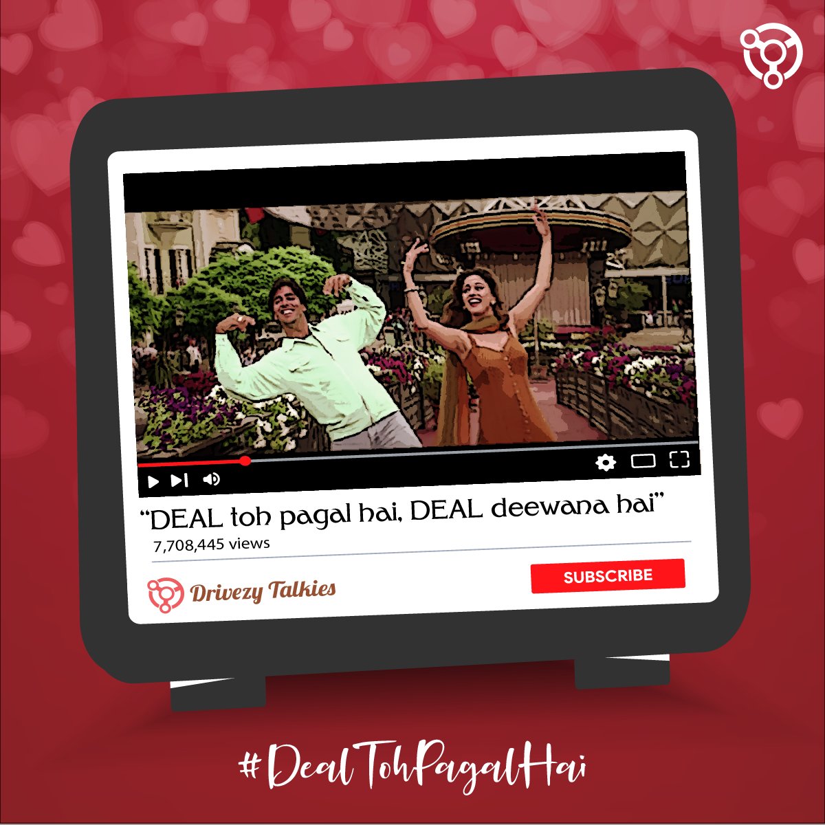 Celebs ho ya aam aadmi, Beaches ho ya Mountains, Singles ho ya Couples, it's time to hit the road kyunki #DealTohPagalHai #ValentinesDay