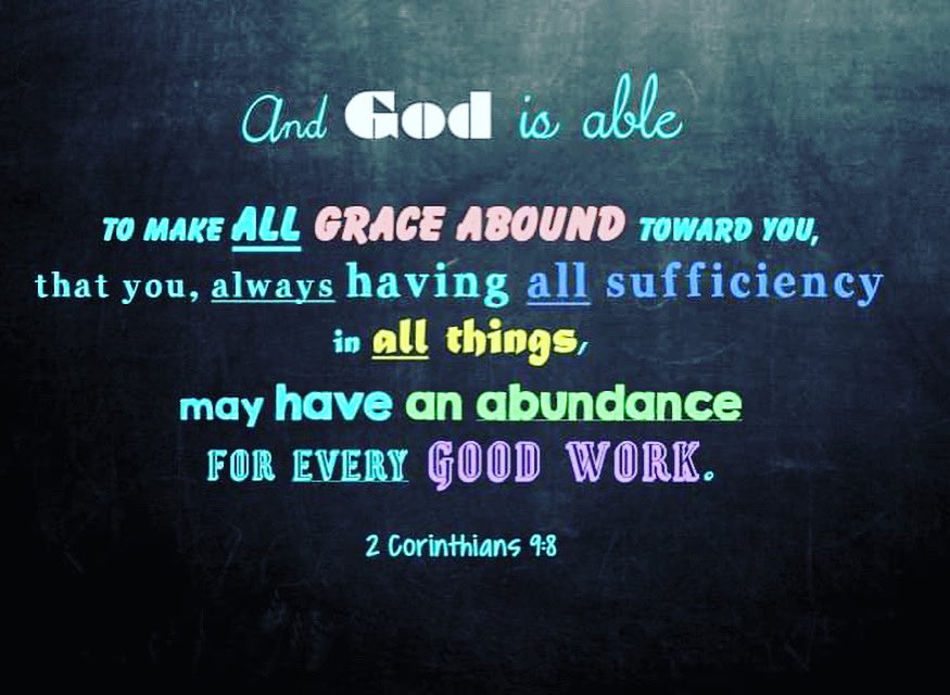 Jodeysings's tweet photo. GOD is ABLE.

He is NOT limited.

He can do immeasurably MORE.

TRUST! https://t.co/FVP7aKMgVw