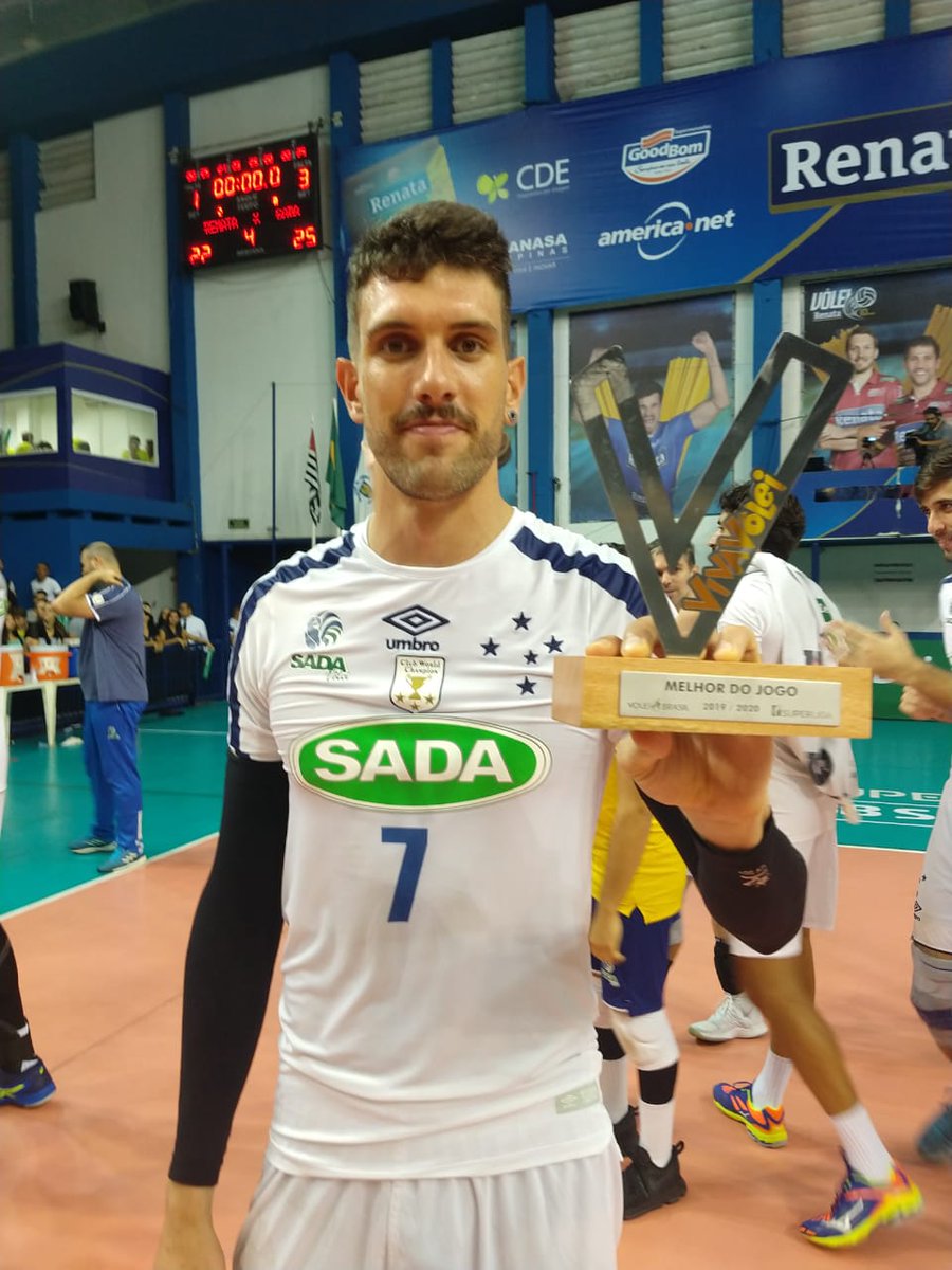 #SVArgentinosporelmundo

En la 5° de las revanchas #Superliga 🇧🇷 dos argentinos se llevaron el Trofeo Viva Volei como figuras.
🔹 <a href="/NicolassLazo/">Nico lazo</a> en el 3-1 de <a href="/MinasTenisClube/">Minas Tênis Clube</a> sobre Sesc Rio

🔹 <a href="/FacuConte7/">Facundo Conte</a> en el 3-1 de <a href="/sadacruzeiro/">Sada Cruzeiro</a> sobre <a href="/VoleiRenata/">Vôlei Renata</a>

En breve la info en la web.