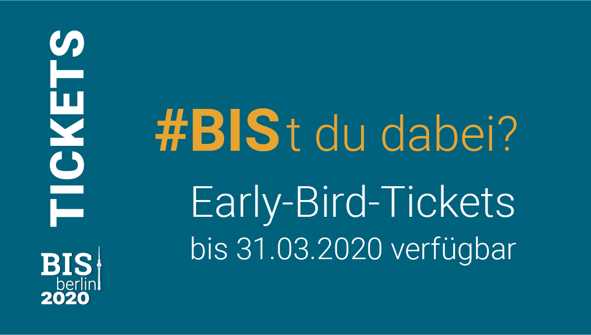 BIS_BLN's tweet photo. Ab sofort können die Early-Bird-Tickets für den Banking and Insurance Summit am 16. Juni 2020 gesichert werden. Seien auch Sie dabei!
https://t.co/63RUzJmuf8

#BIS20 #bankingcheck #ekomi #award #bankingandinsurancesummit #BIS #event #networking #tickets #banken #versicherungen https://t.co/DKEDOVjiUj
