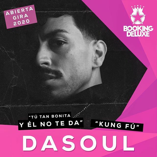 BookingDeluxe's tweet photo. Vuelve Dasoul a los escenarios, después de cosechar grandes éxitos con sus temas: "Él No Te Da” Top 10 de ventas, Doble Disco de Platino, y número uno en Los 40 Principales de España,, "De Lao A Lao”, "Todos los latinos" con Henry Méndez, Cristian Deluxe y Charly Rodríguez, … https://t.co/fvd3gxgAlS