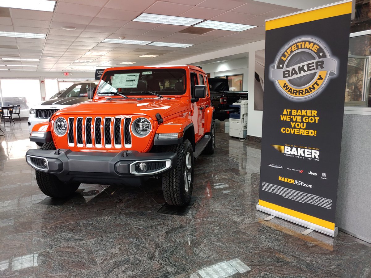 BakerDealMaker's tweet photo. CAR-OF-THE-WEEK: The all-new 2020 #JeepWrangler!
Stop by #BakerJeep for a test #drive!
Baker #Jeep is a family-owned & operated #dealership, established in 1969, at 1045 State Road in #Princeton #NJ 🌎
https://t.co/MwBOLevZJY
#CaroftheWeek #JeepLife #BakerDealMaker #Wrangler https://t.co/LKBq2SMA7N