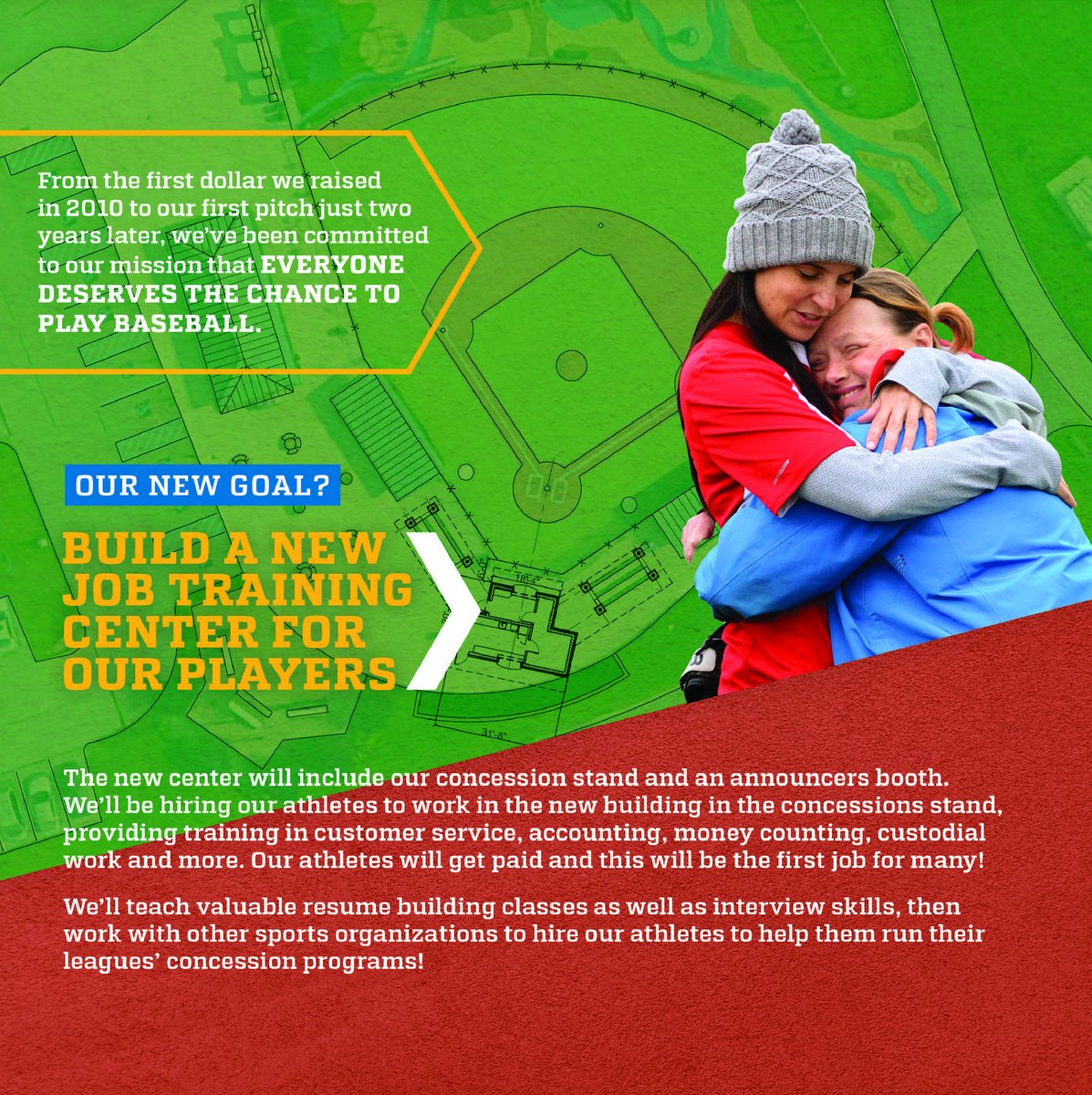 PearlJam's tweet photo. @MLSouthHills All proceeds from the 2020 Miracle Base benefit "The Next Inning," which provides job training for kids and adults with special needs: https://t.co/LO9ODGcgPS https://t.co/VW1mmMfswd