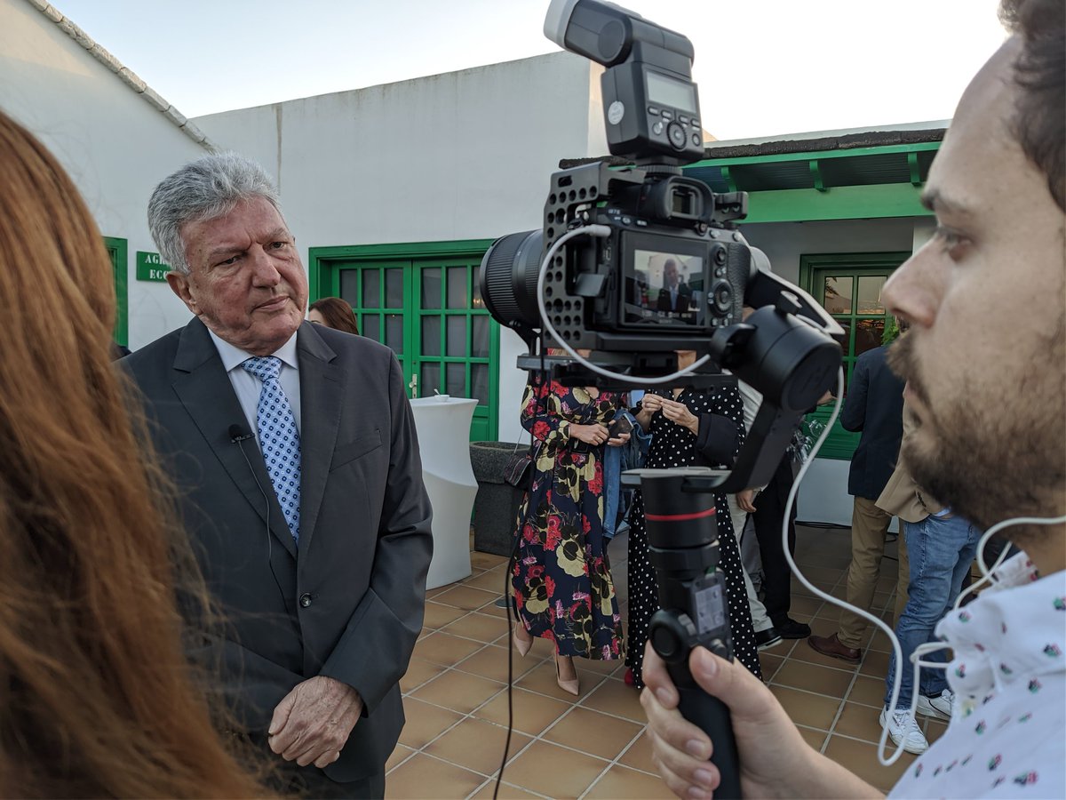 Continuamos recibiendo autoridades en la Casa Museo del Campesino con #SaboreaLanzarote en esta IX Edición de los Premios #QuéBuenoHeineken #Top10Restaurants 2020.