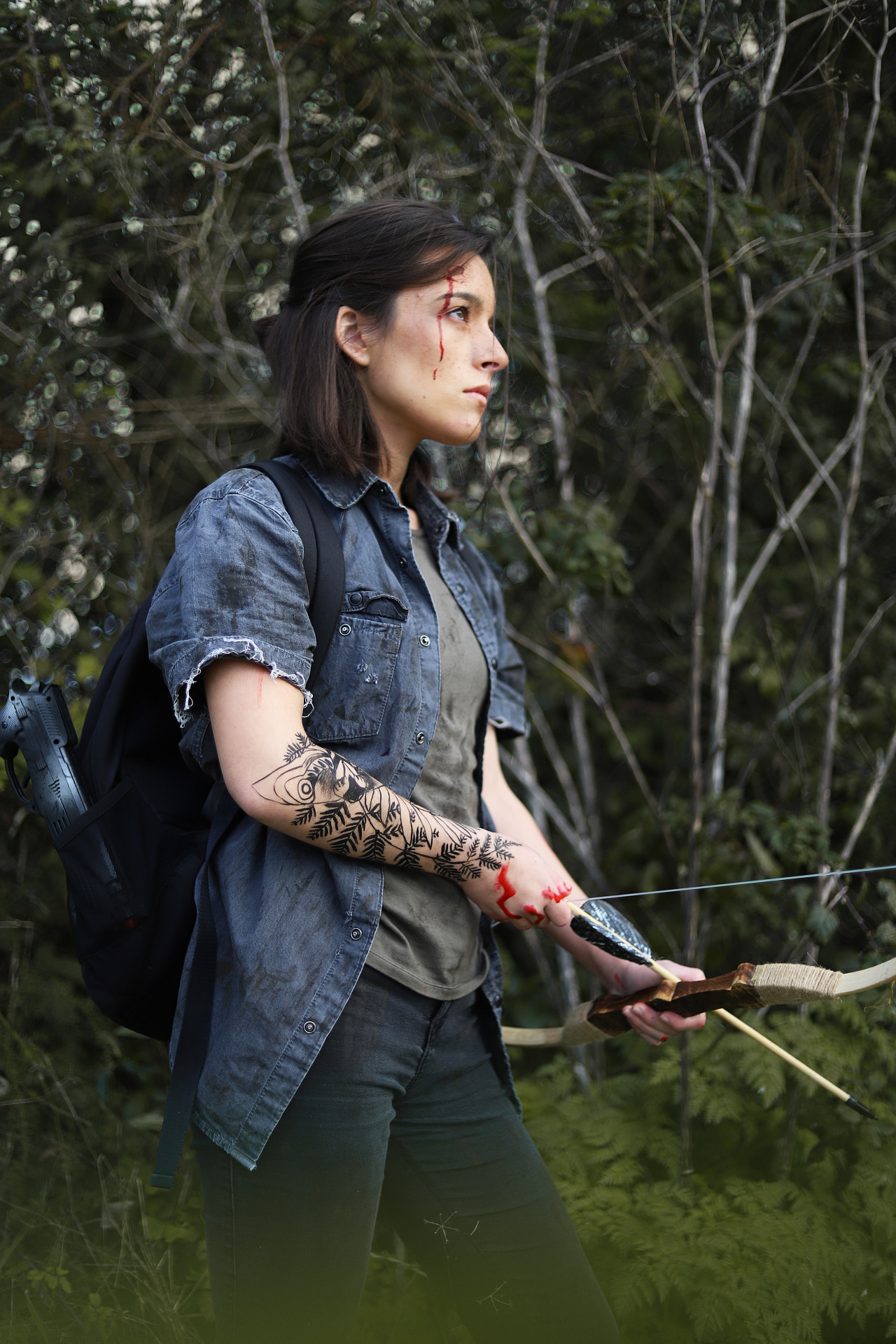 Naughty Dog on X: Ellie cosplay from The Last of Us Part II by Madalena  from Portugal. Submit your own cosplay, fan art, tattoos, and other  creations here:   / X