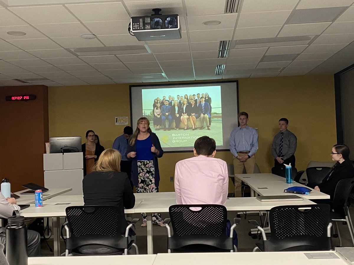 💫 How to make your Sunday evening an inspirational one? Just spend two hours with <a href="/WSUBIG/">Barton Int'l. Group</a> and be energized by their enthusiasm, expertise and engagement! Our students are amazing and their projects are impactful!💫<a href="/BartonSchoolWSU/">Barton School of Business</a> @wsubsda <a href="/WichitaState/">Wichita State</a>