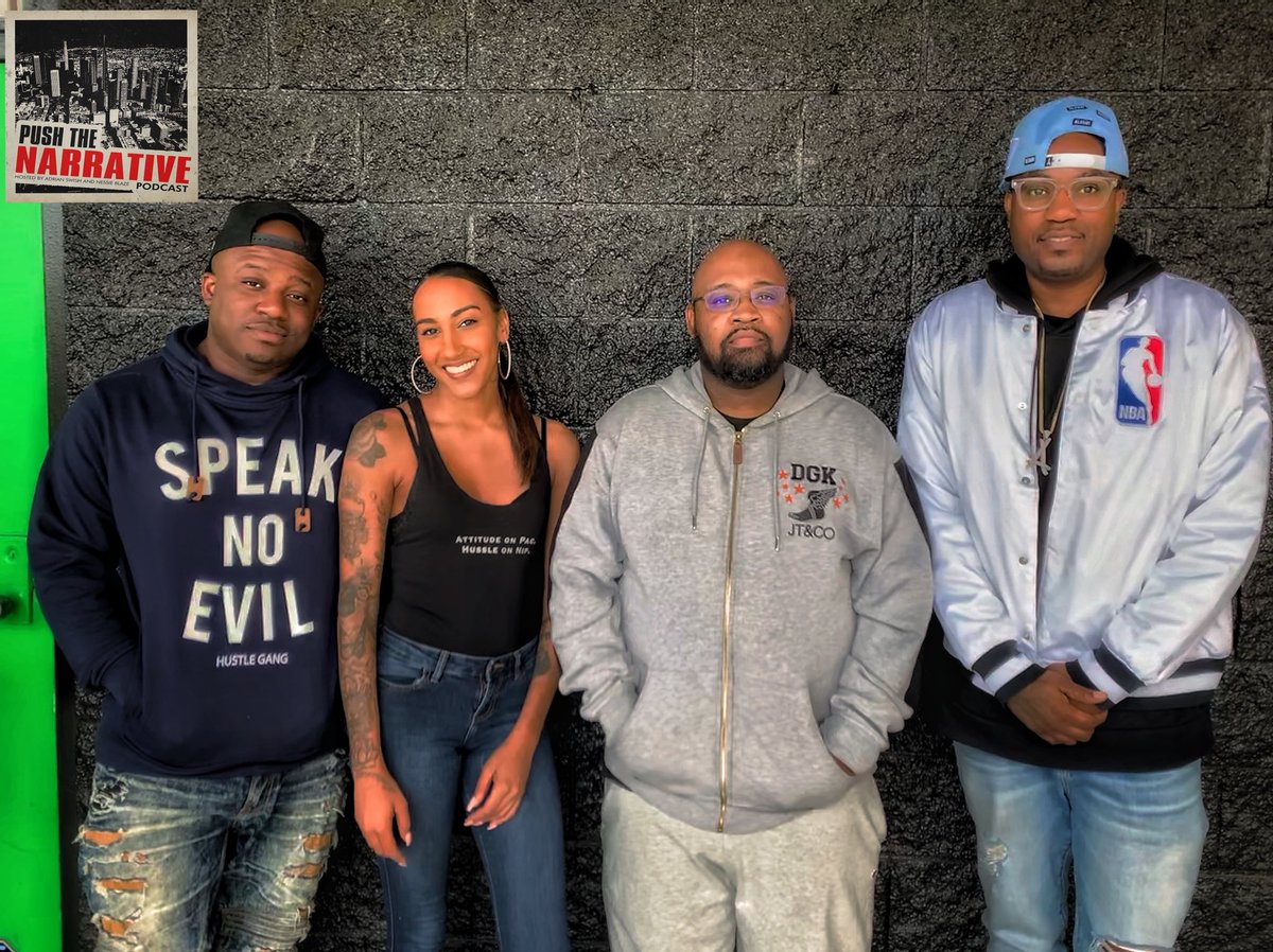 JaValle's tweet image. 🗣🎙

Episode 1: “Put In Work, If You Build It They Will Come” is in the books!

Big Thanks to @DjHed &amp;amp; @SallisMoney for stopping by the “Push The Narrative” podcast, hosted by @IAmAdrianSwish &amp;amp; @Nessie_Blaze. Lots of knowledge &amp;amp; jewels from these distinguished music minds! 💡