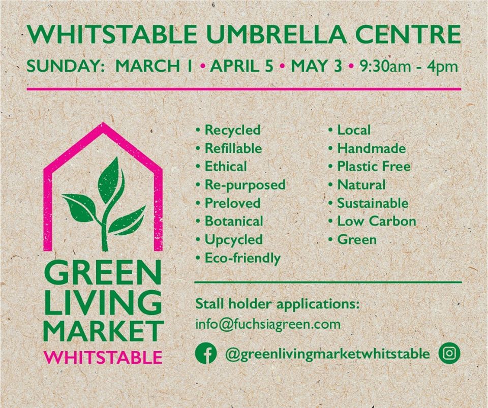 RepairCafeWhit's tweet image. We're thrilled to see the Green Living Market coming to Whitstable in March! More info can be found here: facebook.com/events/6176731…
