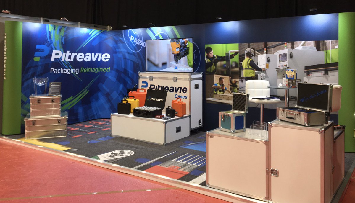 PitreavieGroup's tweet photo. Subsea Expo we’re ready for you! Our Pitreavie Cases stand is all set up and ready to go.

Let us know what you think! 

#pandjlive #subseaexpo #flightcases #timbercrates https://t.co/DUU6scwNDc