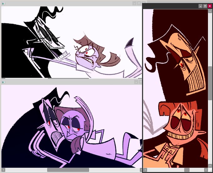 i love... their dynamics...

#oc 