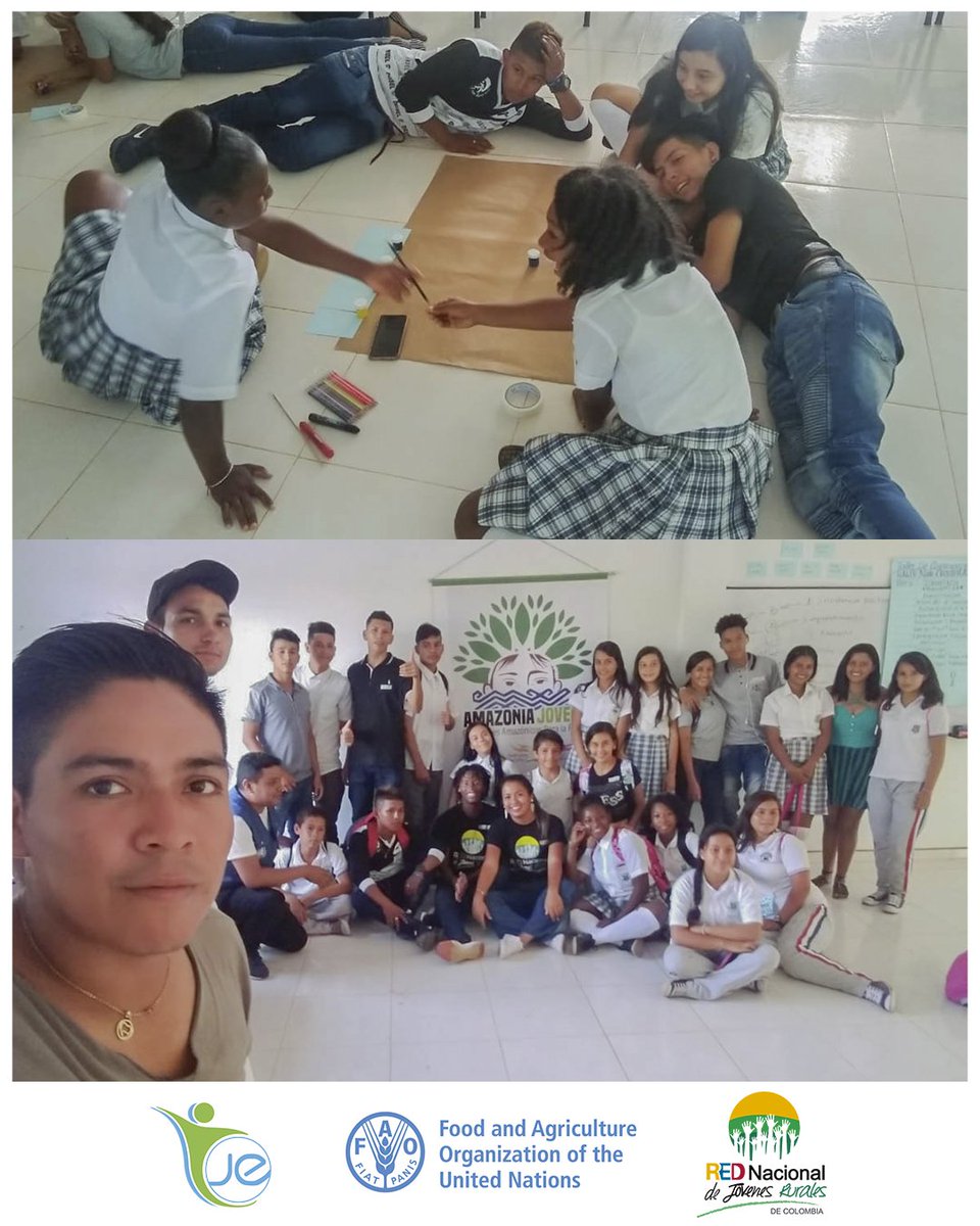 AsojeEmprende's tweet photo. Agradecidos por la confianza de la @FAO_Colombia a ASOJE “Formando Empresarios” y el apoyo a la @RedJovenRural en este proceso que inicia en el Guaviare.
Conformando nodos locales con JR capaces proponer, incidir y transformar su territorio. #JovenesRurales #FAO #ASOJE #RNJR https://t.co/H4kgNhmAGH
