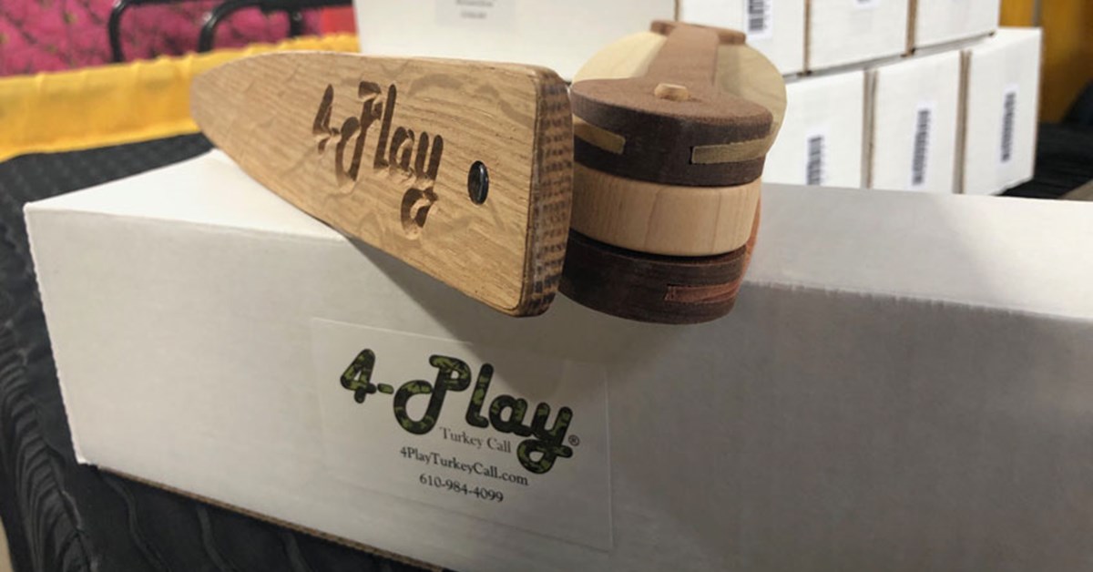 AmericanHunter's tweet photo. First Look: 4-Play Box Call—https://t.co/CAeuyMowXV—#FirstLook #4-Play #BoxCall #TurkeyCall #TurkeySeason #TurkeyHunting https://t.co/6qzexjRsRU