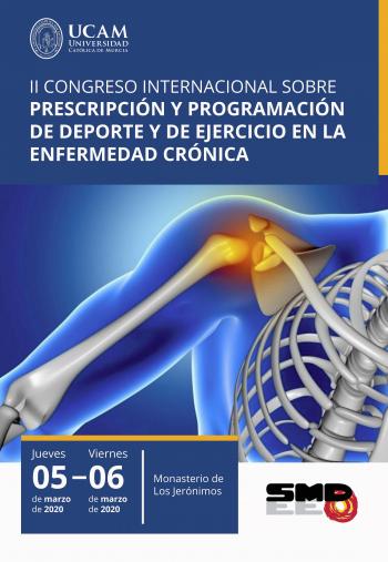 UCAM's tweet photo. 📢 II Congreso Internacional Prescripción y programación de deporte y ejercicio físico en la enfermedad crónica 
📅 5 y 6 de marzo
📍 Campus de Los Jerónimos 
✅ Inscripciones abiertas
ℹ️ https://t.co/o0cGbabMqv https://t.co/PsPeaJqIeS