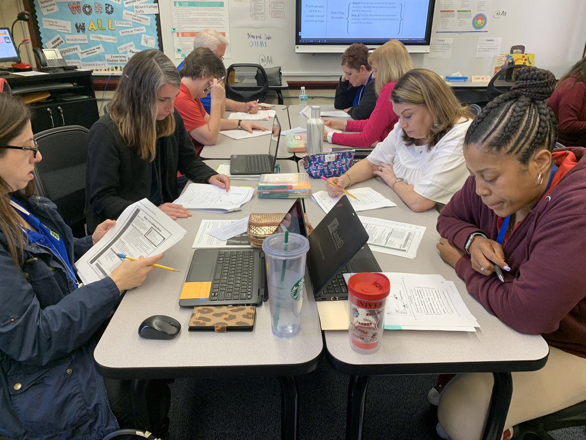 AmyH_OCPS's tweet photo. #OCPSdplc teams in #room14 are reviewing resources they can use to help support collaborative teams on their campuses.
@ocpsPL @Jamie_LDavis @SWLC_OCPS https://t.co/MfLpzU0iTC