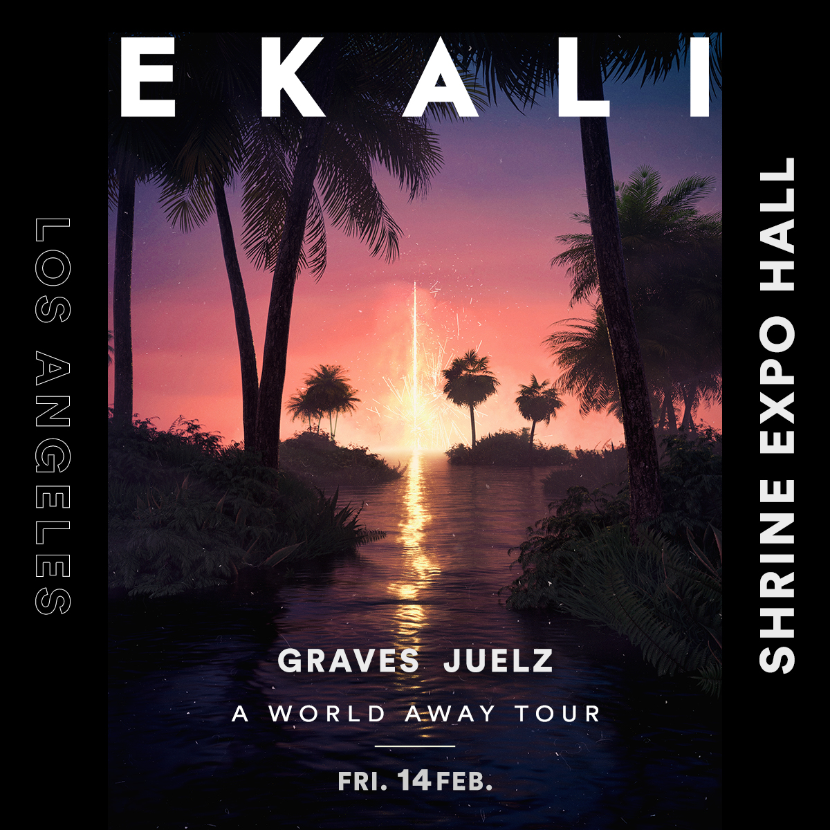 TeamBandL's tweet photo. *Contest Time*

Our close friends are playing this wknd in LA
 
Ekali
graves
Juelz 

so...

Retweet &amp; like this for FREE tickets to the show, Feb 14 at the Shrine. Tag friends u want to bring with u for a chance to win. Must be following to qualify.

Tix: https://t.co/fjPoTsp5oO https://t.co/45B2WyybxA