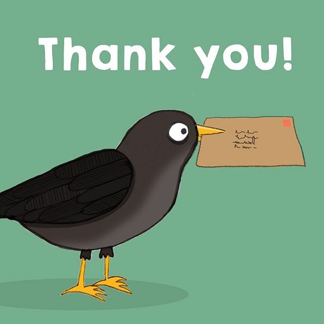 CDesignWild's tweet image. All your parcels are now on their way, beak-delivered by individual blackbirds of course 🐦 It took me most of last week to package everything up around nap times, with some emergency help from my wonderful mum! So happy to be sending everything off t… ift.tt/2uzBKhA