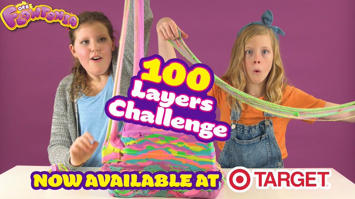 Ever done the #100LayersChallenge ?! we did it with #ORBFlowtonia and it was a lot of fun!! Now available at <a href="/Target/">Target</a> <a href="/ToysRUsCanada/">ToysRUs Canada</a> and more #ORBToys #TactileToys #TopToys #GowiththeFlow buff.ly/2uCPdFc