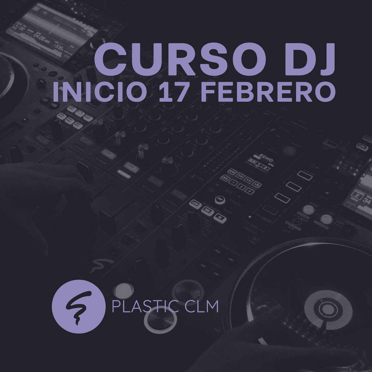 PlasticCLM's tweet photo. ARRANCAMOS NUEVOS CURSOS DE DJ Y PRODUCCIÓN MUSICAL EN ALBACETE!!
Infórmate sin compromiso: 600596603
clm@plastic.es | https://t.co/vArY6Hksdn
#dj #djs #plasticacademia #plasticclm #pioneerdj #elemtec #orfeobooking #traktor #vinyl #ableton #producer #producers @PlasticAcademia https://t.co/BMmkMgMqi8