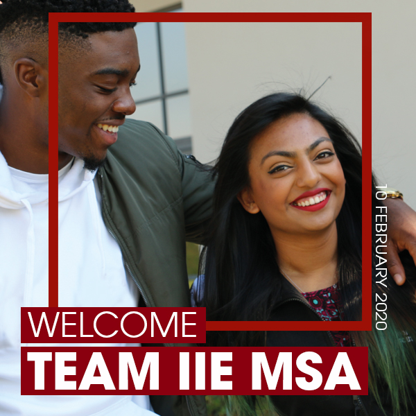 iiemsa_za's tweet photo. To all our new students attending their first classes today, we wish you all the best on this incredible academic journey.

To all our returning students, welcome back! 

Let's work hard and achieve those goals to shape your future, together. https://t.co/hEwKpeVEax