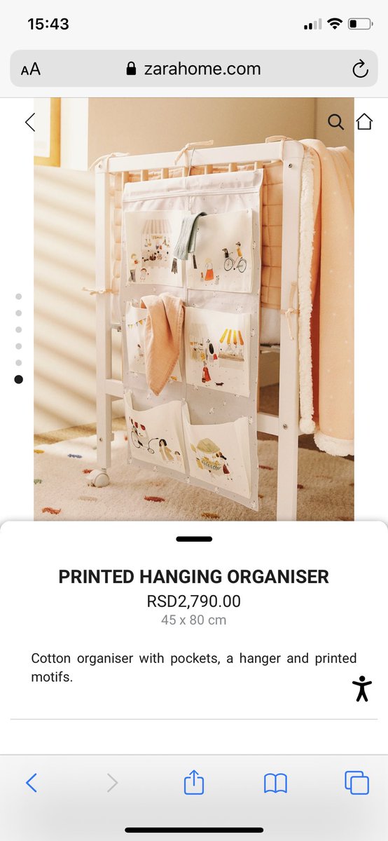 andrijana987's tweet image. #zarahome’s website has an option to ajust accessability for those in need of it. Nice! 👌🏻 #equalweb #webaccessability #website #uxdesign