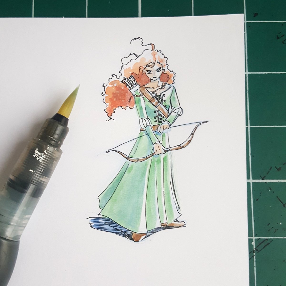moonsuncomics's tweet photo. How about a grown up Merida?
.
.
.
#moonsuncomics #drawing #art #artist #comicart #fanart #watercolour #disney #merida #badassprincess #comicartist #traditionalart https://t.co/CXblpgDsKx
