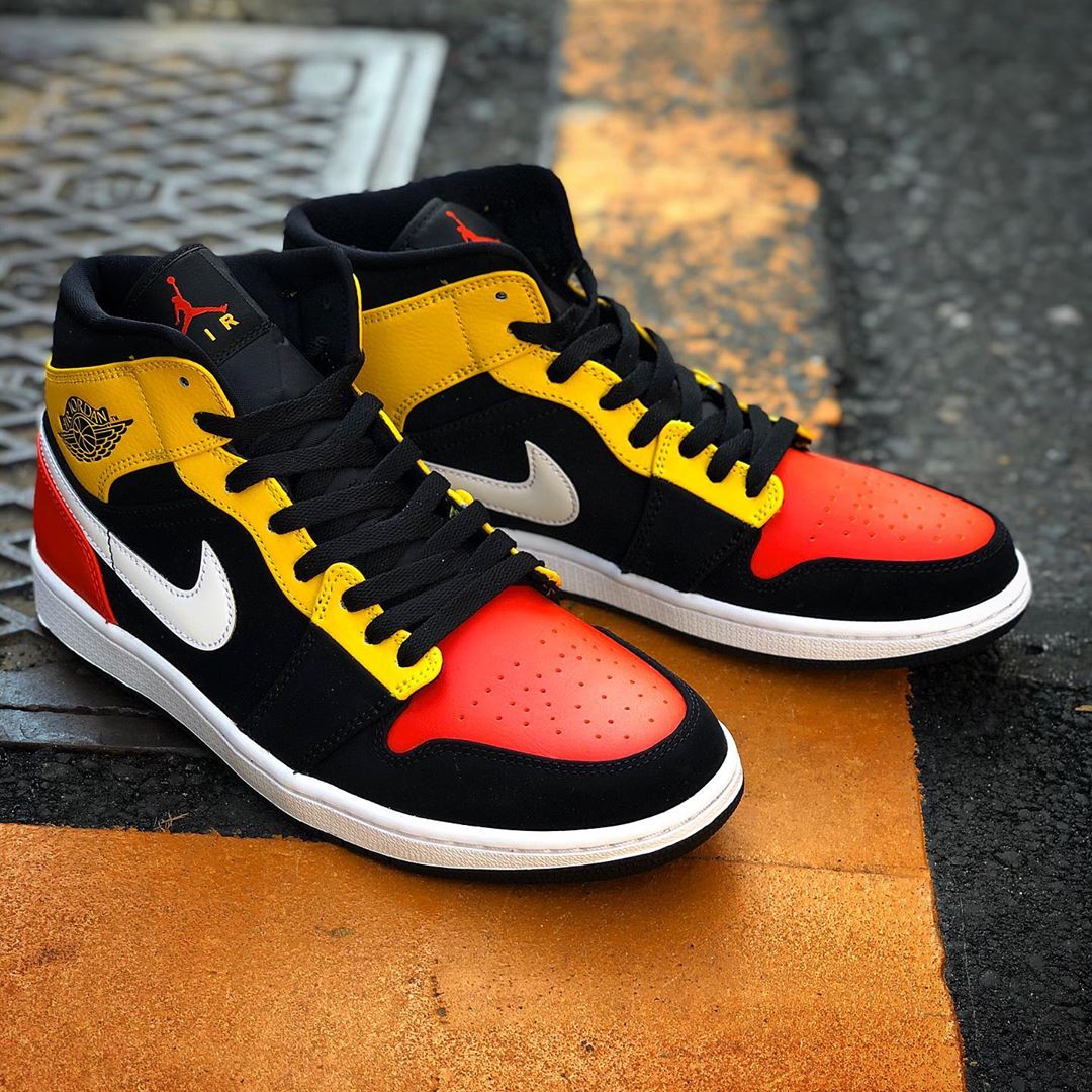 nike air jordan 1 amarillo