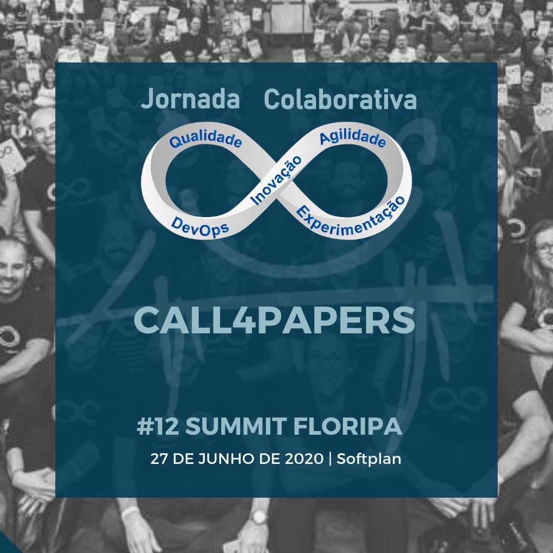 AgileFloripa's tweet photo. A comunidade #agileFloripa está apoiando o #jornadaColaborativa edição Florianópolis que está com o call4pappers aberto. Convidamos a comunidade a enviarem seus trabalhos. Mais informações acessem https://t.co/6FeGwyq7Cv #jornadacolaborativa https://t.co/EVZOeb6kaS