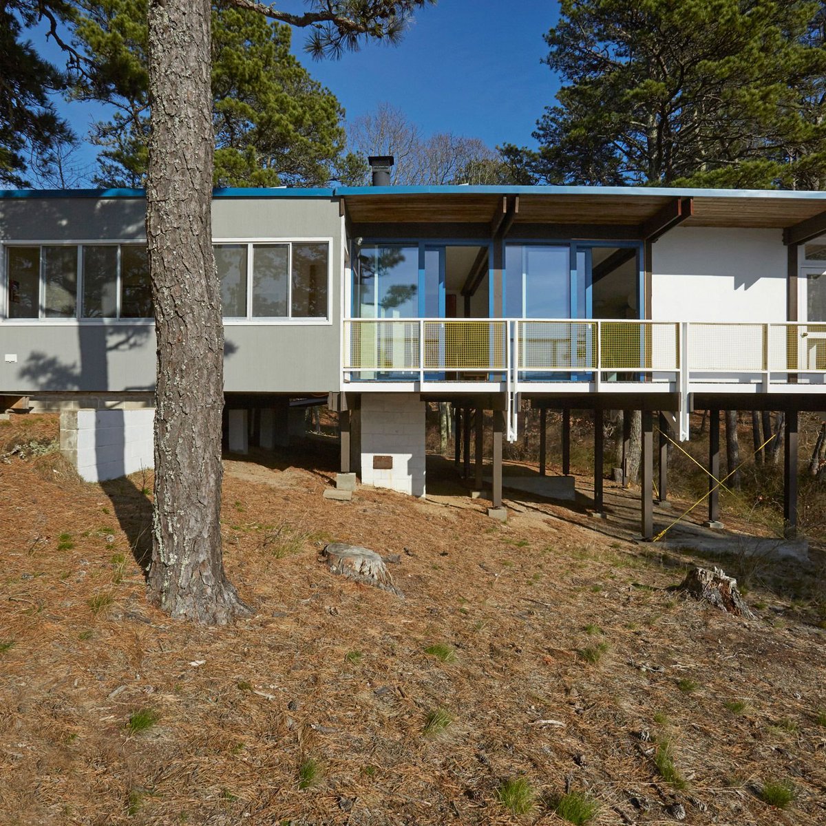 at the other end of the timeline, happily, there is a listing covering multiple instances of modernist beach houses on the Cape, some of which are lovely: