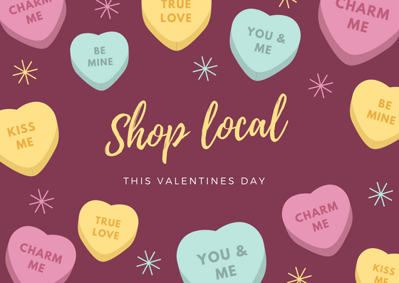 Valentine's Day is a few days away! Be sure to check out one of our (cupid approved) downtown retailers for that perfect gift!