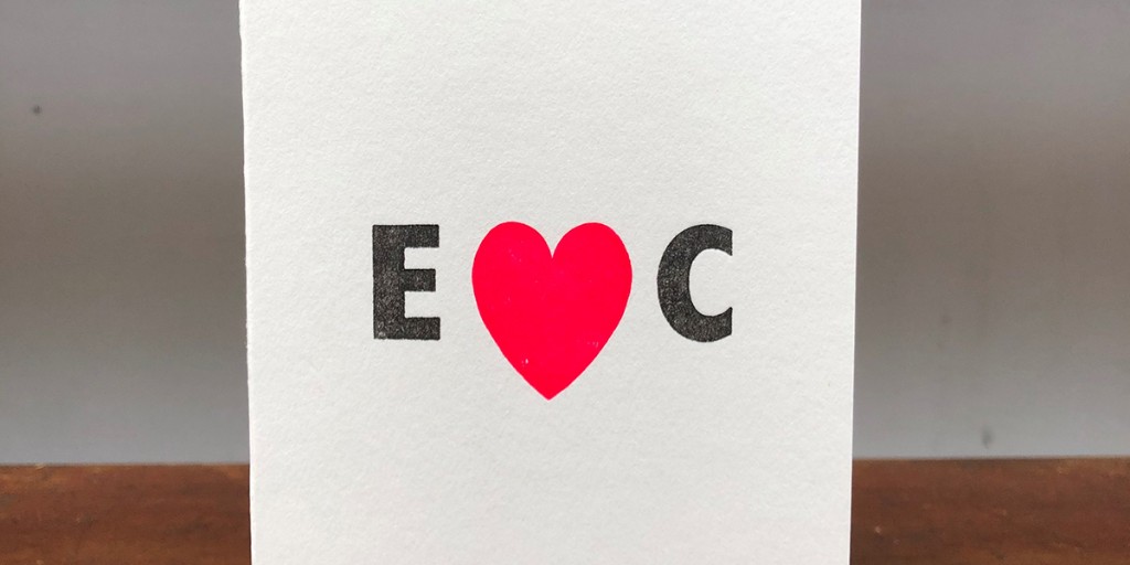 Eleanor and Charlotte, the sister act behind <a href="/marbyandelm/">Marby & Elm</a>, join us from in-store to create personalised Valentine’s Day cards using their traditional letterpress. 1-6pm. Discover more: ow.ly/b0oL50yfrzt