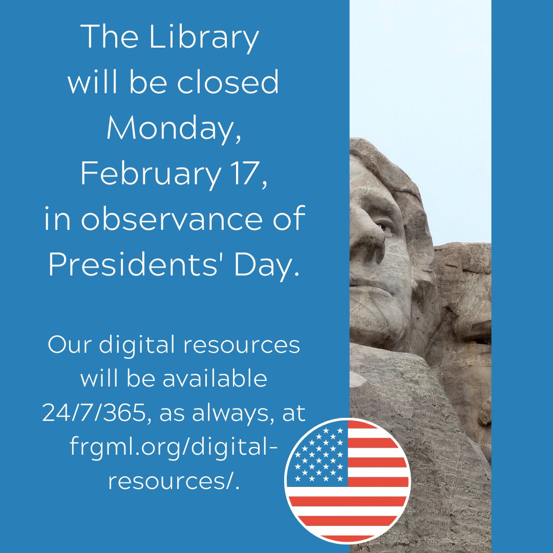 FRG Memorial Library tweet media