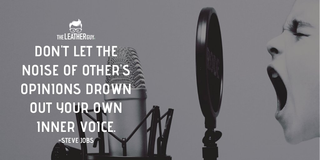 theleatherguymn's tweet photo. Shut down the naysayers. How do you motivate yourself each day? #MondayMotivation https://t.co/ZGAkT2UyEO