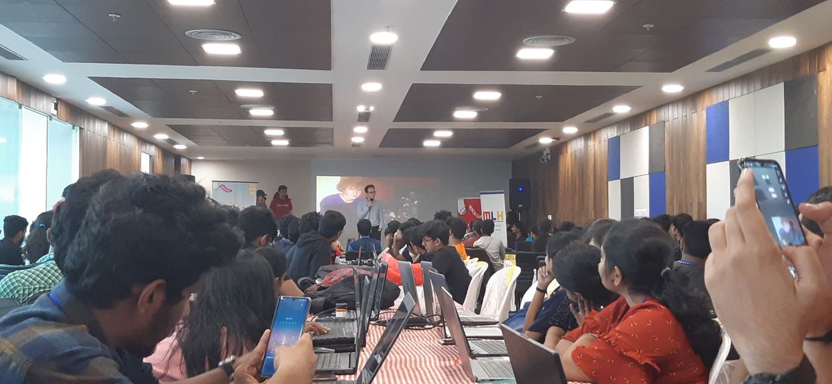 jaseemckclt's tweet photo. A pleasure to attend the Hack Camp Hackathon held at Kochi. Thanks to all the mentors for supporting us. This project was an idea been there in my head for a long time. Thanks to my teammates @allenabraham777, @nikhilnelson47, @_aswindinesh who literally built it. 
#Hackclub #mlh https://t.co/Dnt4TzAJwf