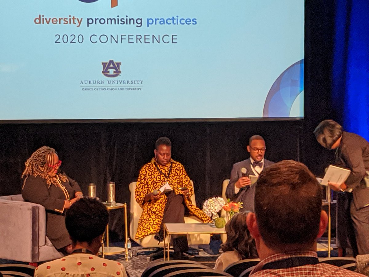 LaneyEDGE's tweet photo. Excited to listen to @EmoryUniversity Chief Diversity Officer, Dr. Carol E. Henderson, and other University CDOs at the 3rd Annual Diversity Promising Practices hosted by Auburn University! #DPPC2020 #DiversityisExcellence https://t.co/8m0Q3iPdJt