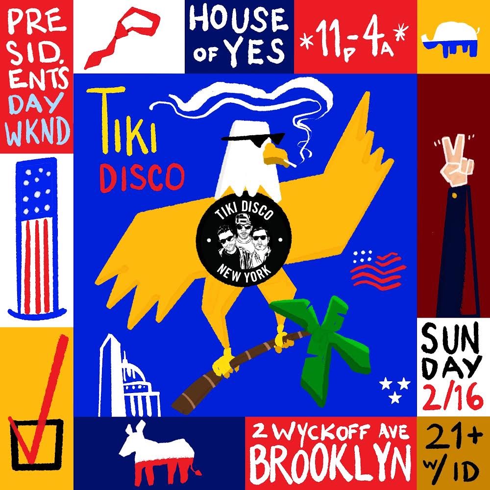 TIKIDISCO's tweet photo. Sunday, the boys of Summer return to warm up your Winter. Meet us at @houseofyesny https://t.co/M0AxiPzKUd