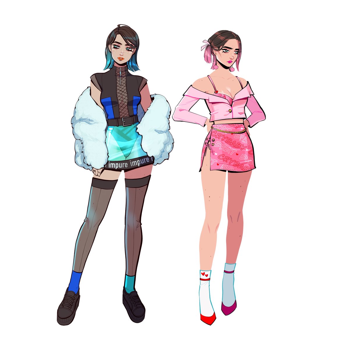 night 🍷💸🗡🌃💿
and 
day ⚘👼💝💋🍒