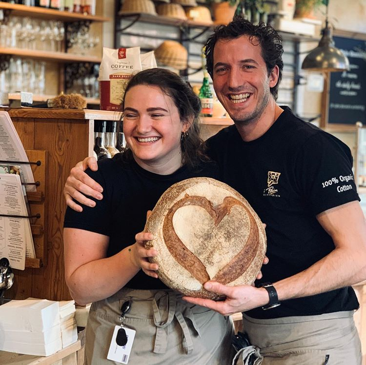 Spread the loaf! ๐ Have you seen our special Valentineโs wheat breads yet? ๐ #happyfaces #loveisintheair #amazingteam #valentines #lepainquotidiennl https://t.co/o6un5z03uk