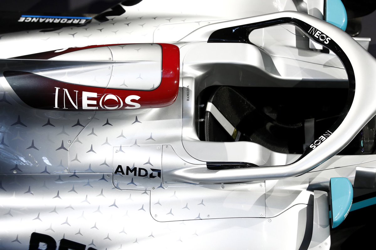 Adding a splash of 🔴 to the Silver Arrows!! 👌 #WelcomeINEOS