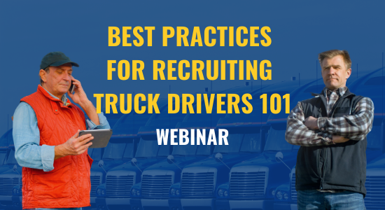 KJTransMedia's tweet photo. Seats are filling up fast! Make sure to reserve your spot today for our "Best Practices for Recruiting Truck Driver 101" webinar this upcoming Thursday: https://t.co/3JKNAcx0eO #Webinar #trucking #driverrecruiting https://t.co/5glTmJ3FTH