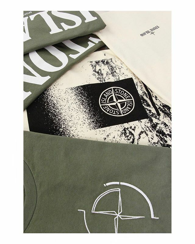 stone island data scan tee
