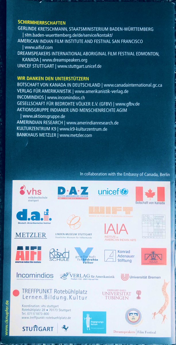 Proud festival partner and honored to introduce <a href="/mankillerdoc/">Mankiller Doc</a> about first ever woman Chief of the Cherokee Nation exec produced by #womeninfilm champion <a href="/GunnerGale/">Gale Anne Hurd</a> at the one and only #indigenous film festival in Europe #indianerinuitfilmfestival