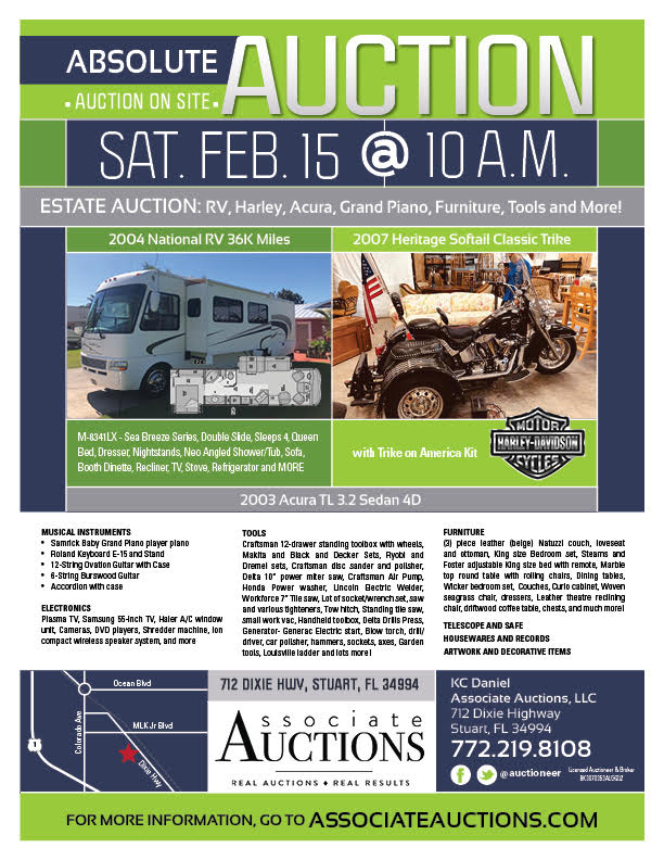 kcdaniel's tweet image. Estate Auction Feb 15th at 10 am - mailchi.mp/6a6342c27d61/e…